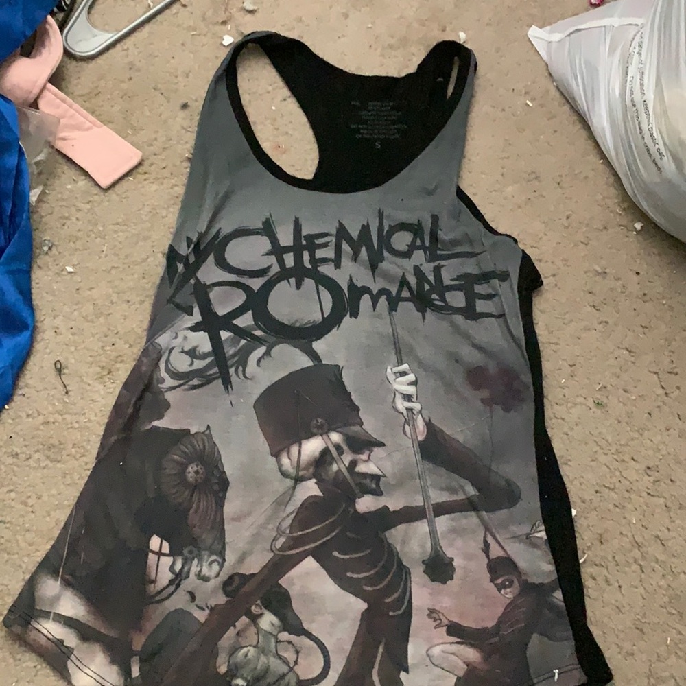 MCR welcome to the black parade tank top